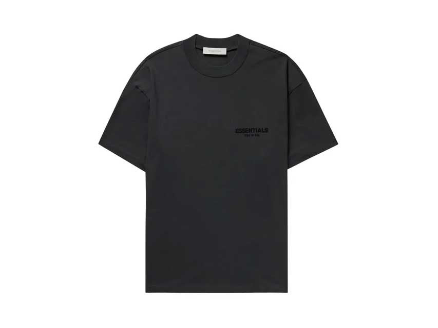 ESSENTIALS SS22 TEE "BLACK STRETCH LIMO"