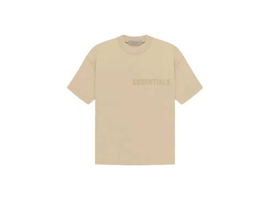 FEAR OF GOD ESSENTIALS TEE "SAND"