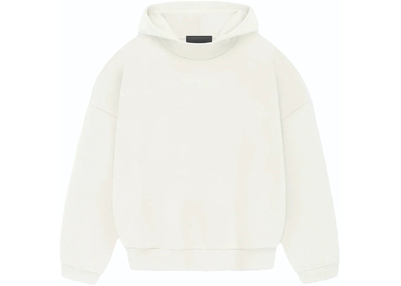 FEAR OF GOD ESSENTIALS HOODIE CLOUD DANCER "WHITE"