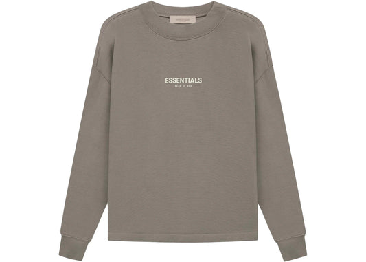 ESSETENTIALS CREWNECK DESERT TAUPE