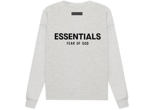 ESSENTIALS FW22 CREWNECK LIGHT OATMEAL