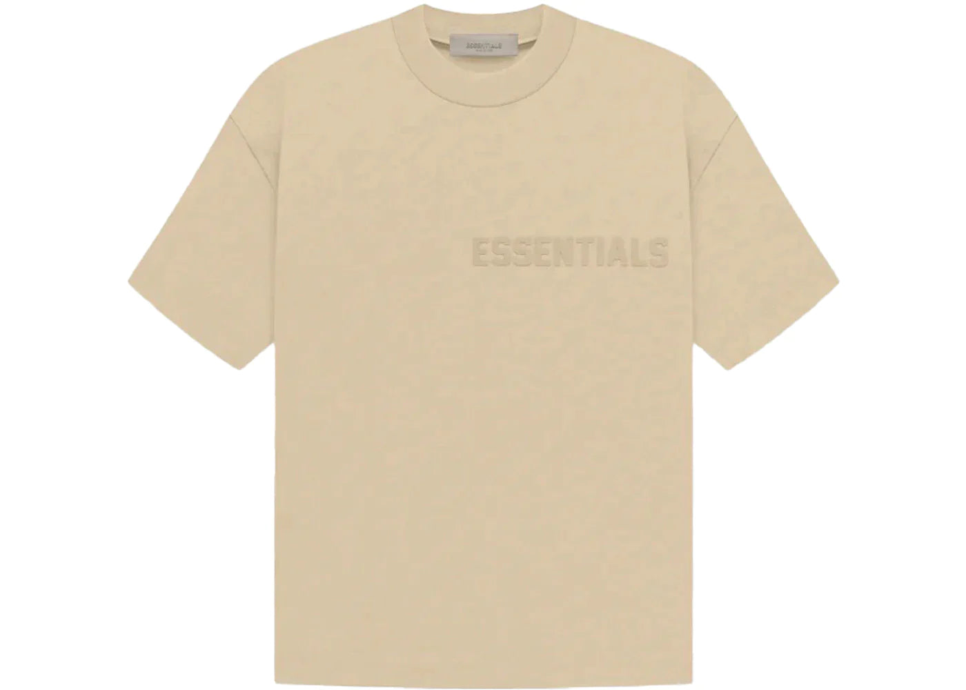 ESSENTIALS TEE SS23  KIDS "SAND"