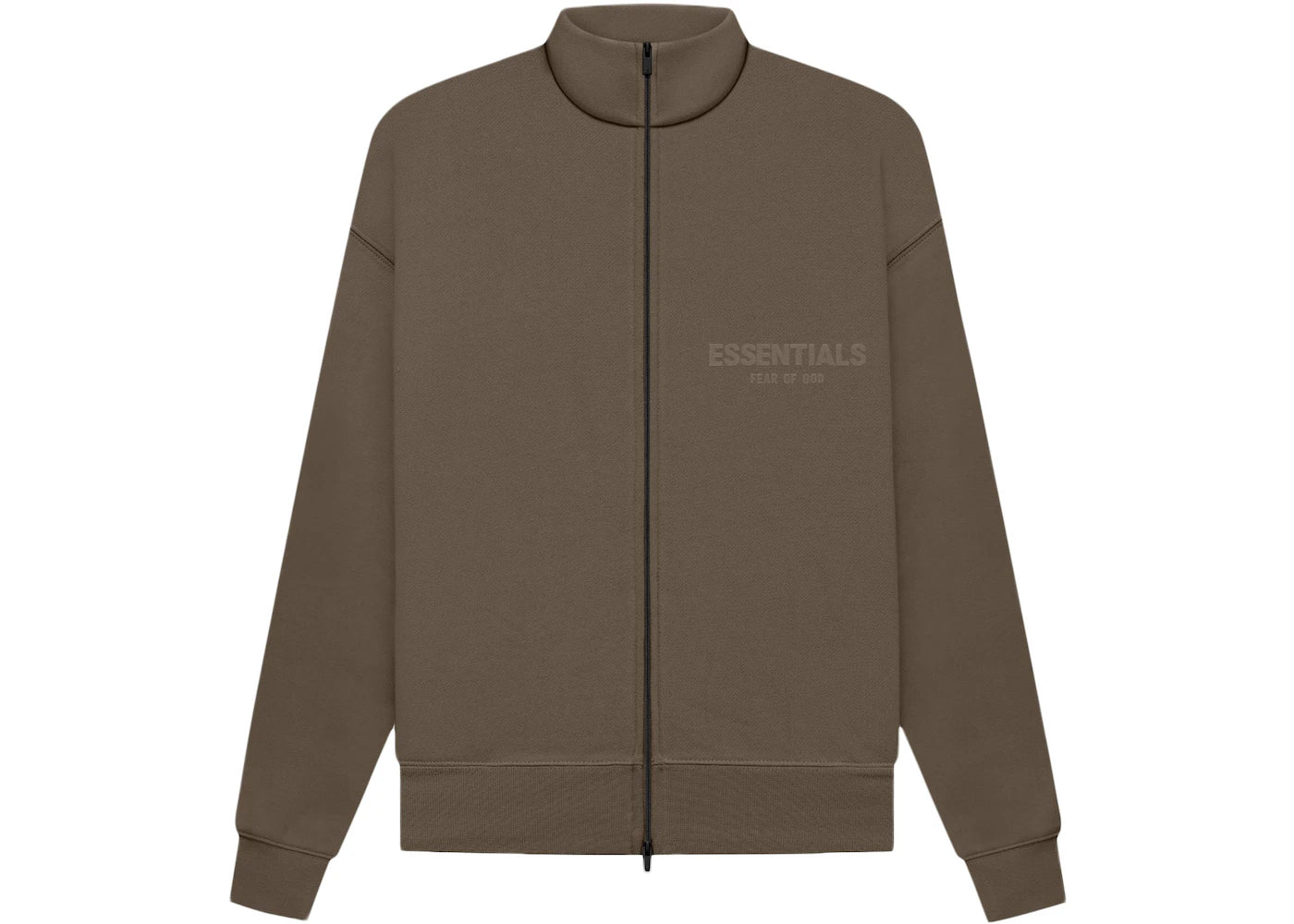 ESSENTIALS FULL ZIP JACKET WOOD