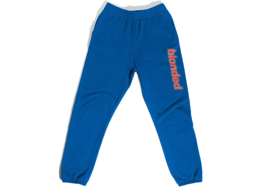 REVENGE LOGO SWEATPANTS "BLUE"