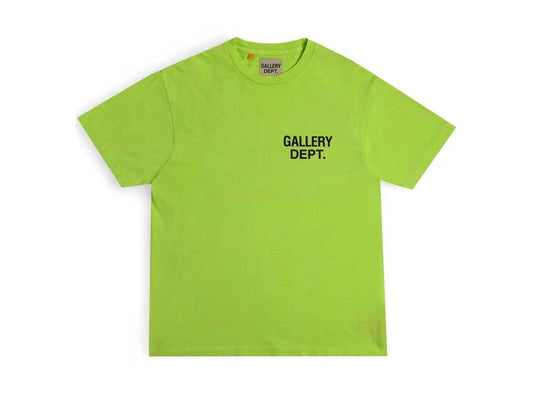 GALLERY DEPT. SOUVENIER TEE "LIME GREEN"