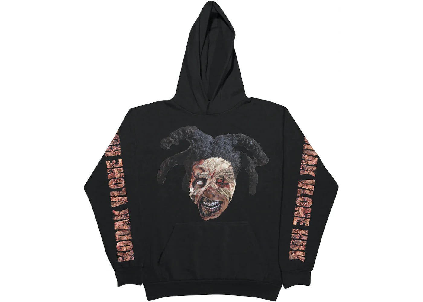 VLONE X KODAK BLACK ZOMBIE HOODIE "BLACK"