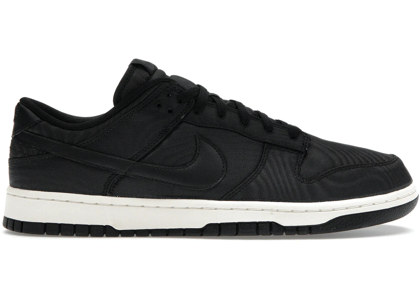 DUNK LOW 'BLACK CANVAS'