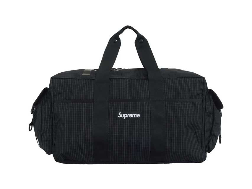 SUPREME DUFFEL BAG SS24 "BLACK"