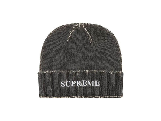 SUPREME HEARTS BEANIE "BLACK"