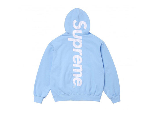 SUPREME APPLIQUE HOODIE (FW24) "LIGHT BLUE"