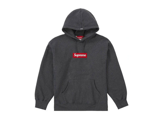 SUPREME BOX LOGO HOODIE FW21 "CHARCOAL"