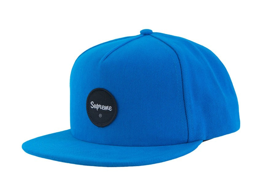 SUPREME TWILL PATCH CAP "BLUE"