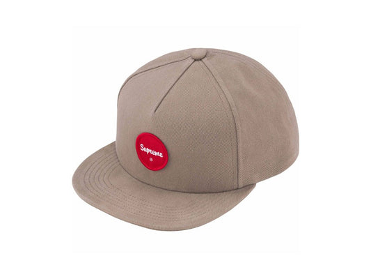 SUPREME TWILL PATCH CAP "KHAKI"