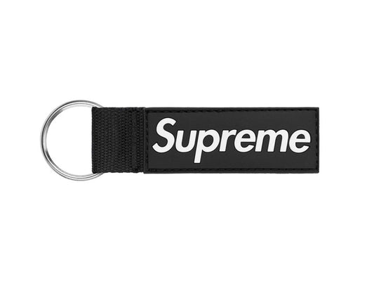 SUPREME WEBBING KEYCHAIN "BLACK"