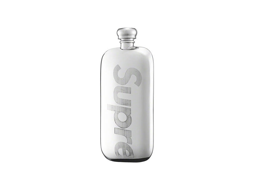 SUPREME 3 OZ. PEWTER FLASK "SILVER"