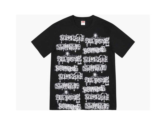 SUPREME WOMBAT TEE "BLACK"