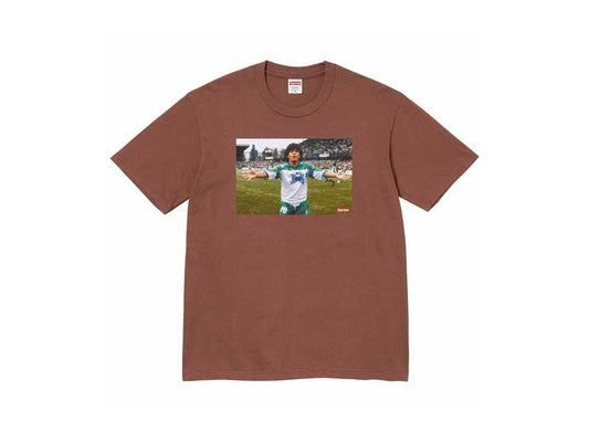 SUPREME MARADONA TEE "BROWN"