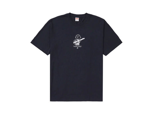 SUPREME ROCKER TEE "NAVY"