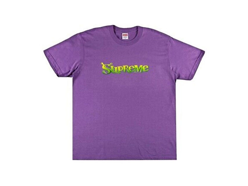 SUPREME SHREK TEE "PURPLE"