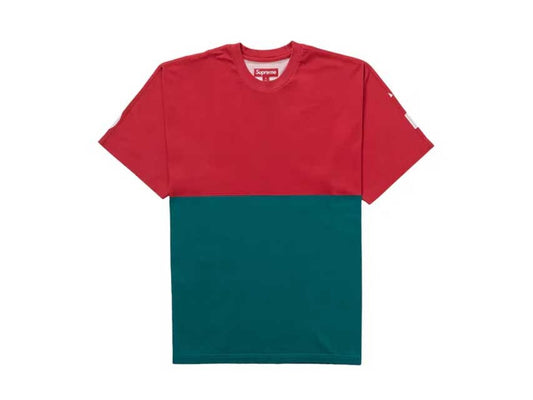 SUPREME SPLIT S/S TOP FW23 "RED"