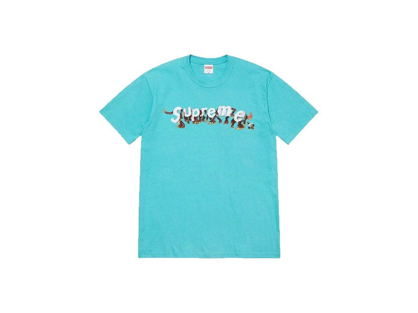 SUPREME APES TEE "TEAL"