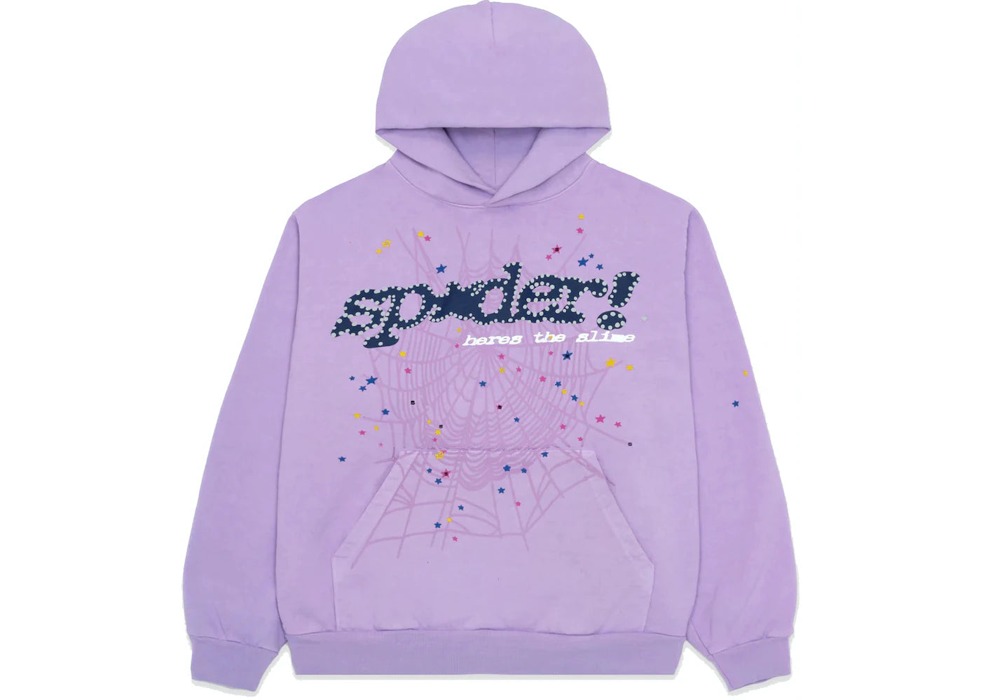 SP5DER AA HOODIE PURPLE