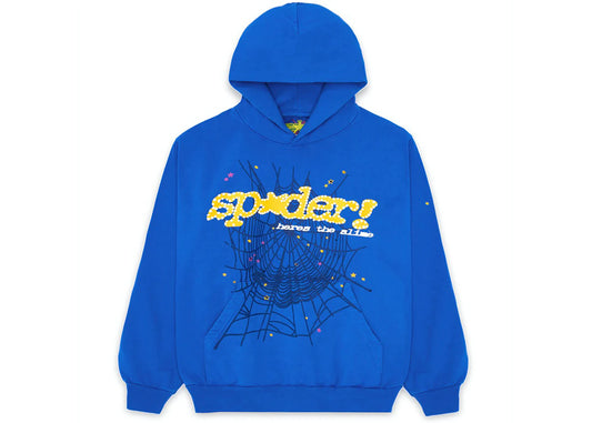 SP5DER HOODIE 'TC BLUE'