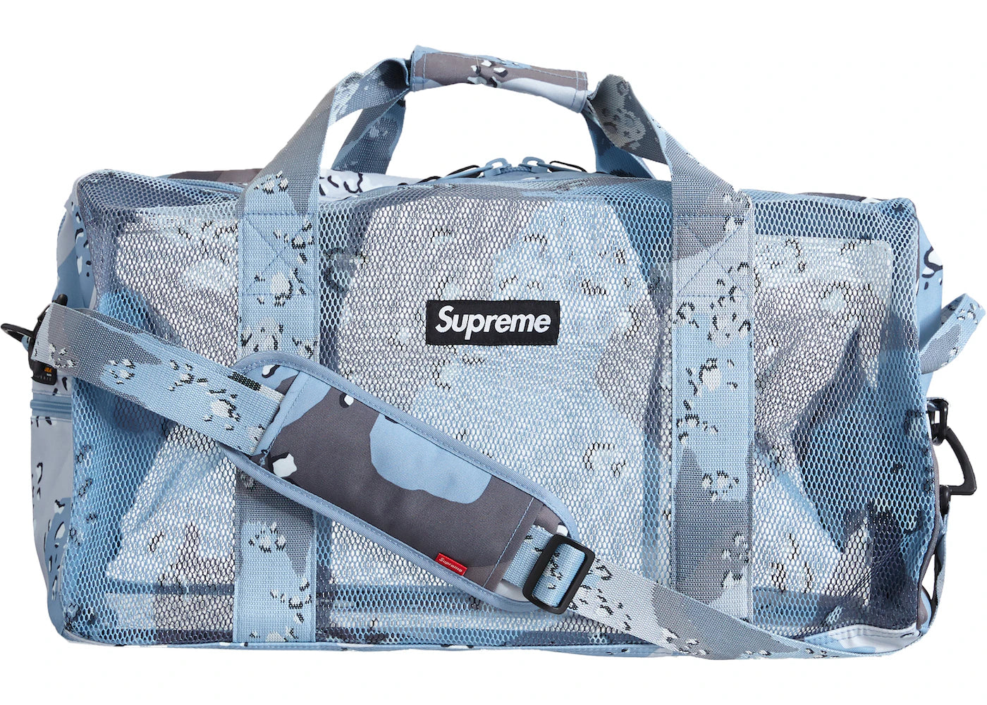 SUPREME DUFFLE BAG SS24 BLUE