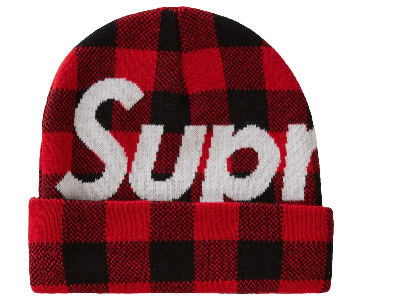 SUPREME BIG LOGO BEANIE BEANIE (FW23) RED