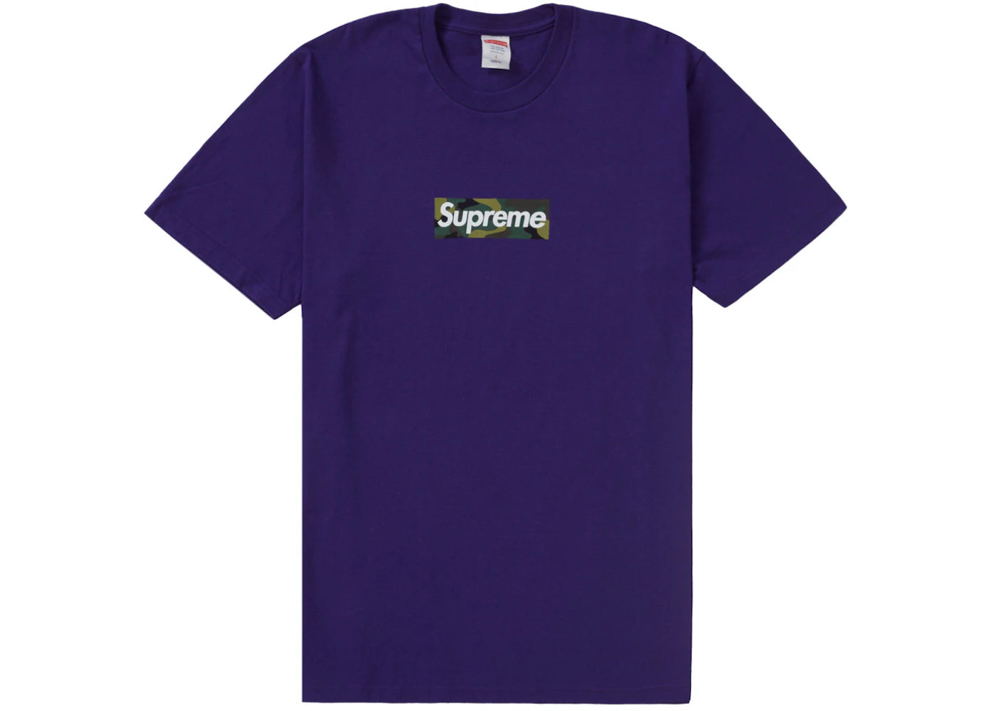 SUPREME BOX LOGO TEE (FW23) PURPLE