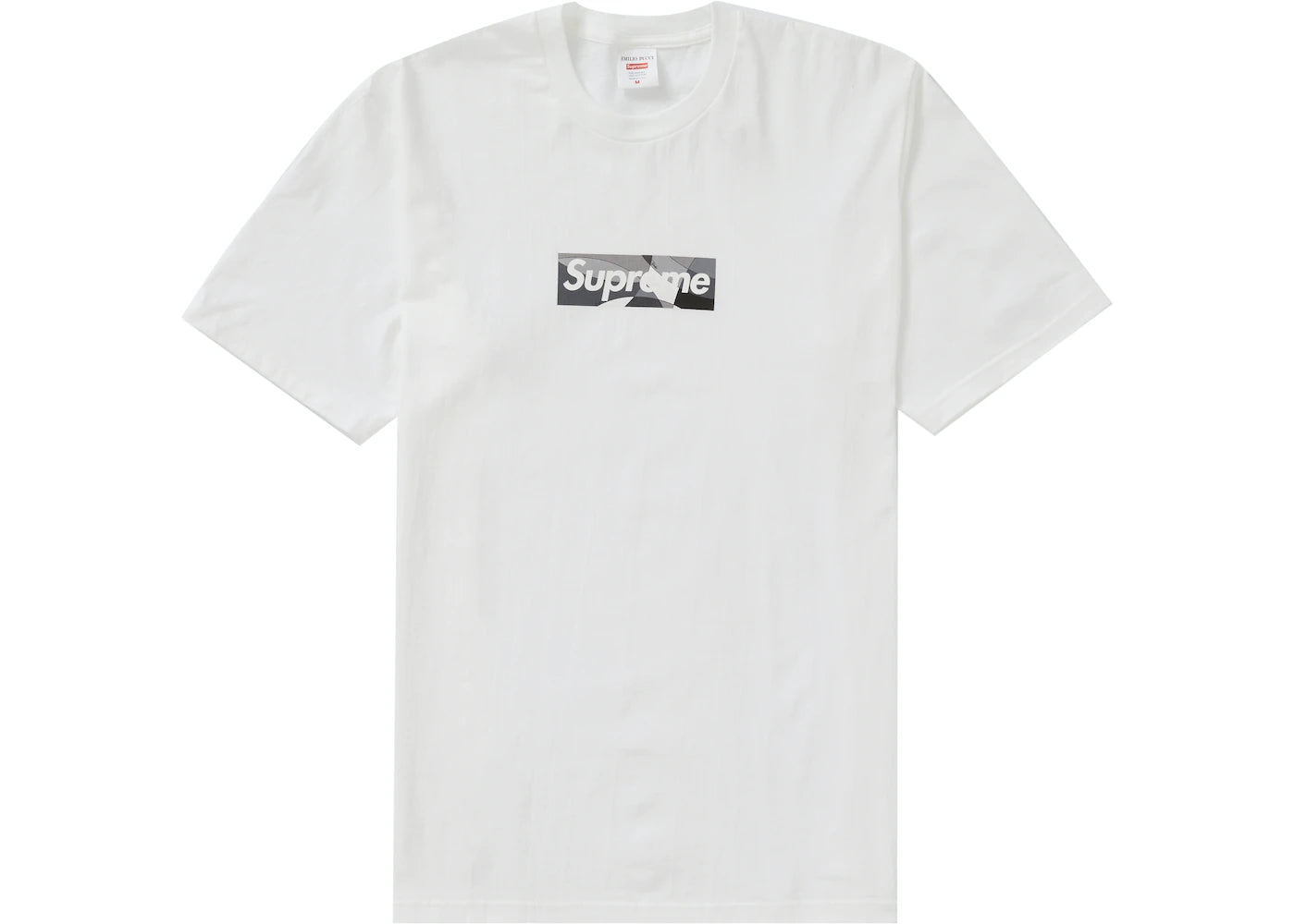 SUPREME PUCCI BOX LOGO TEE BLACK / WHITE