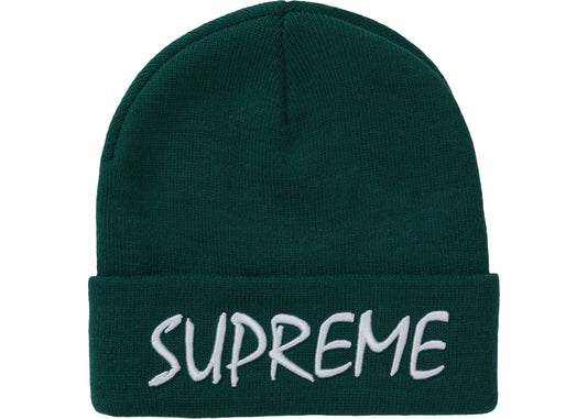 SUPREME FTP BEANIE DARK GREEN