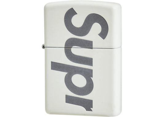 SUPREME GLOW IN THE DARK ZIPPO WHITE