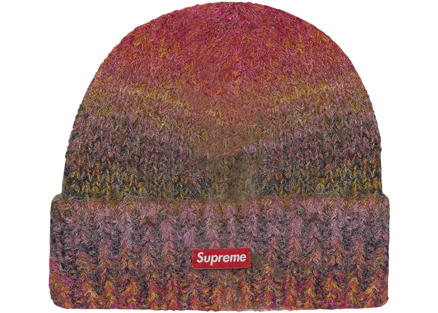 SUPREME BEANIE "RED STRIPES" (38)