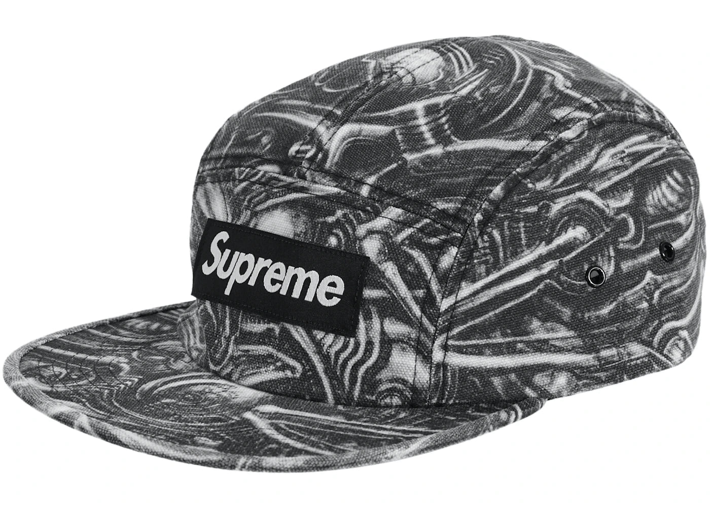 SUPREME GIGER CAMP CAP BLACK