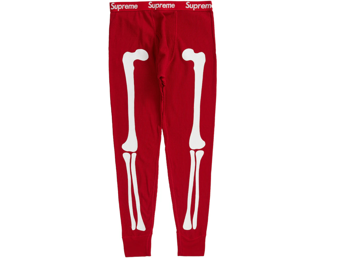 SUPREME HANES BONES THERMAL PANT (1 PACK) RED