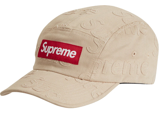 SUPREME LASERED TWILL CAMP CAP TAN