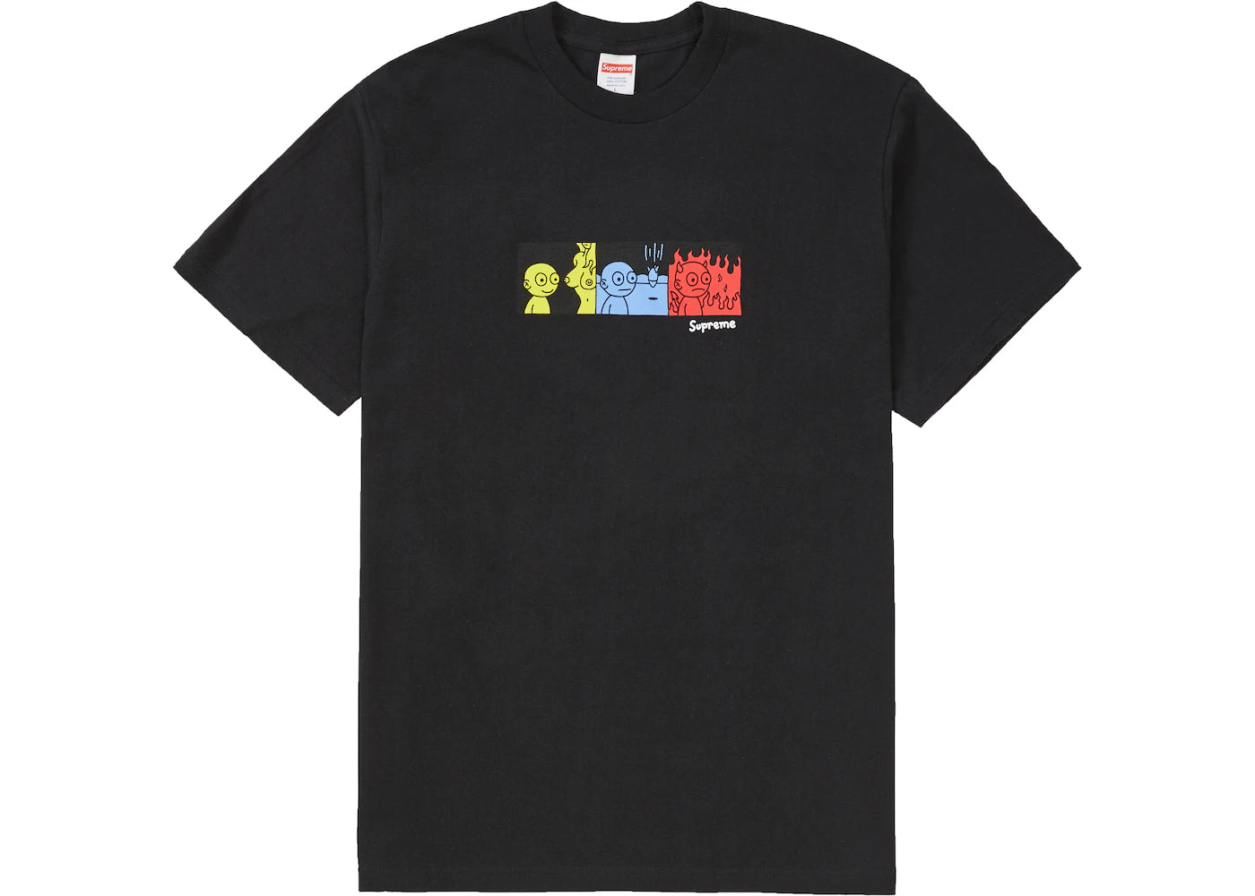 SUPREME LIFE TEE BLACK