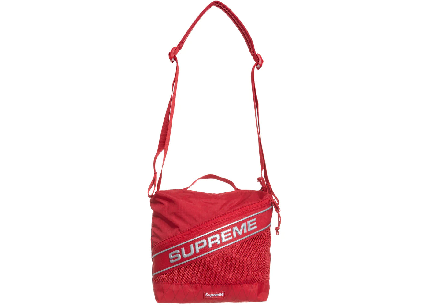 SUPREME LOGO SHOULDER BAG (FW23) RED