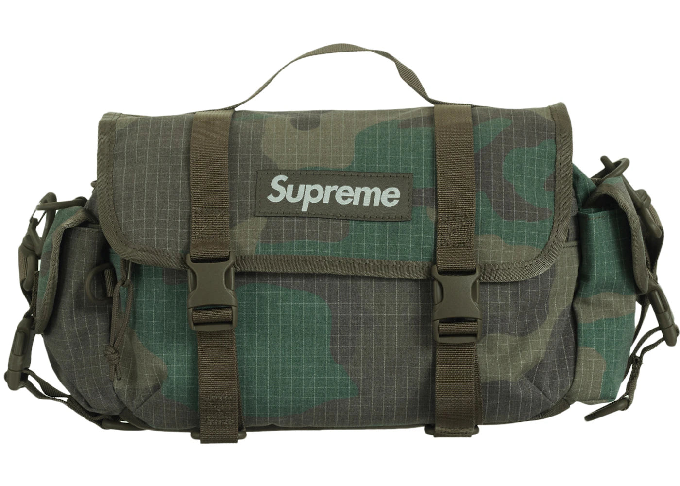 SUPREME MINI DUFFLE BAG (SS24) WOODLAND CAMO