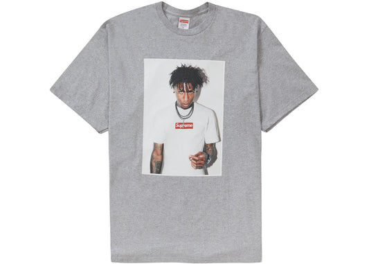 SUPREME NBA YOUNGBOY TEE GREY