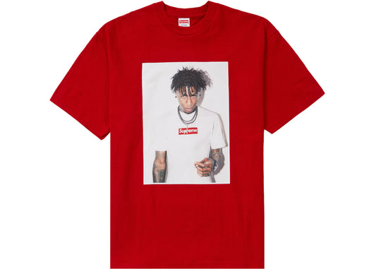 SUPREME NBA YOUGBOY TEE RED