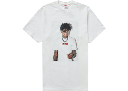 SUPREME "YOUNGBOY"TEE WHITE