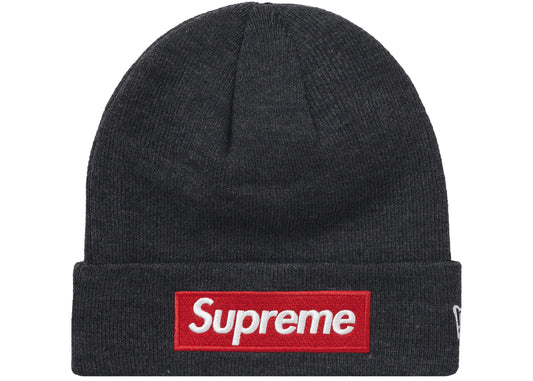 SUP NEW ERA BOX LOGO BEANIE FW21 "CHARCOAL"