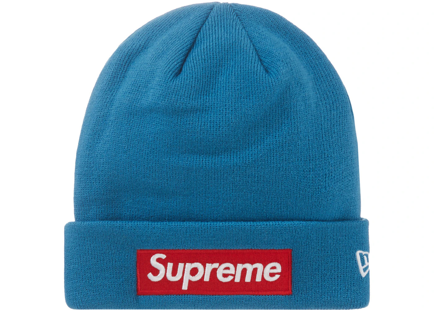 SUP NEW ERA BOX LOGO BEANIE  FW22 "BLUE"