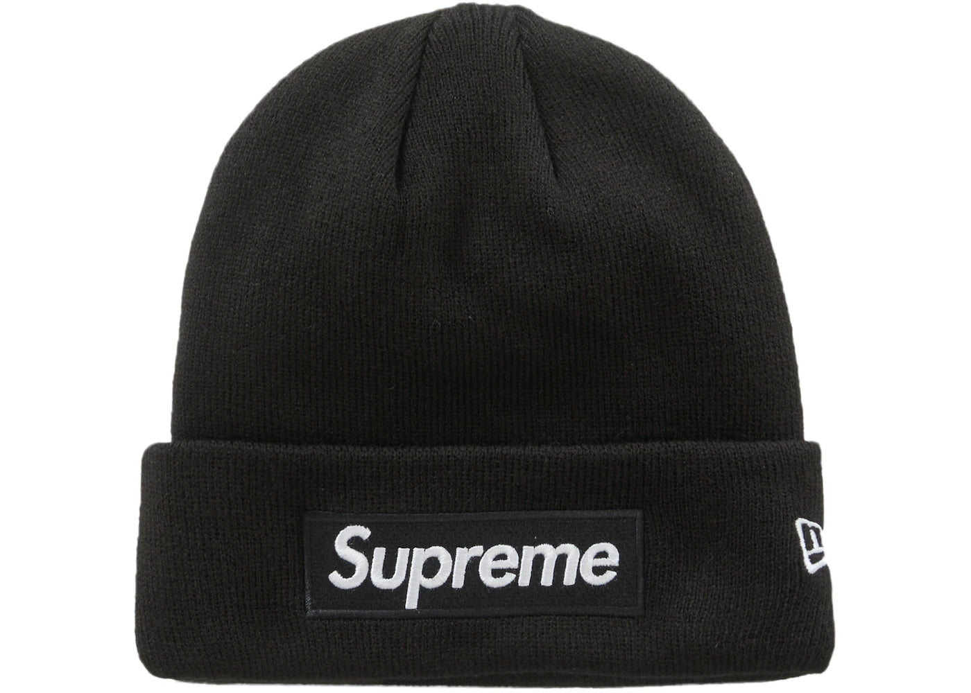 SUPREME BOX LOGO BEANIE FW23 BLACK