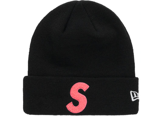 SUPREME NEW ERA S LOGO BEANIE (FW 19) BLACK