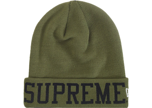 SUP NEW ERA VARSITY BEANIE FW23 "OLIVE"