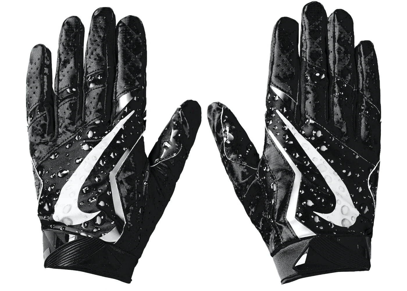 SUPREME NIKE VAPOR JET 4.0 FOOTBALL GLOVES "BLACK"