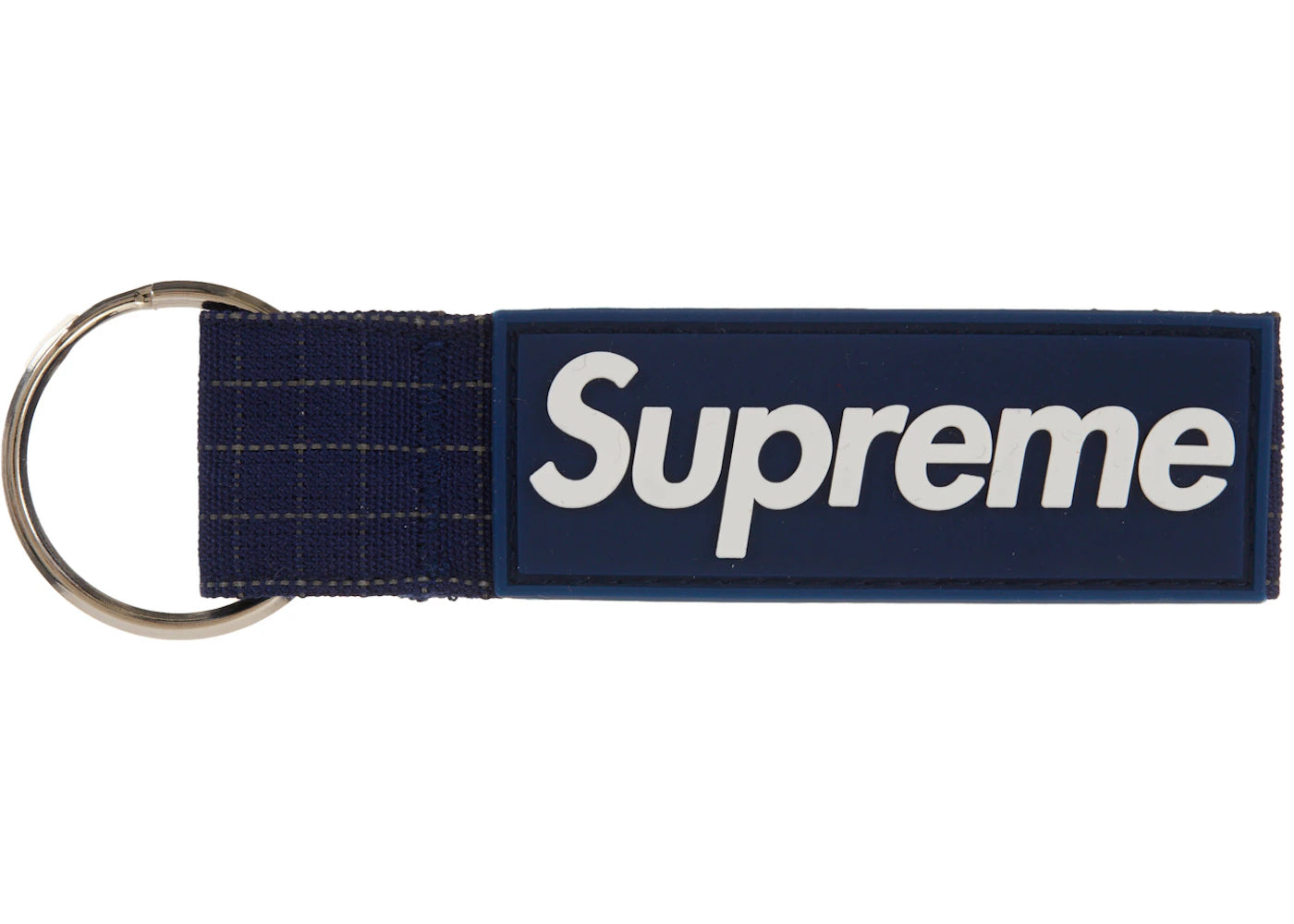 SUPREME RIPSTOP KEYCHAIN NAVY